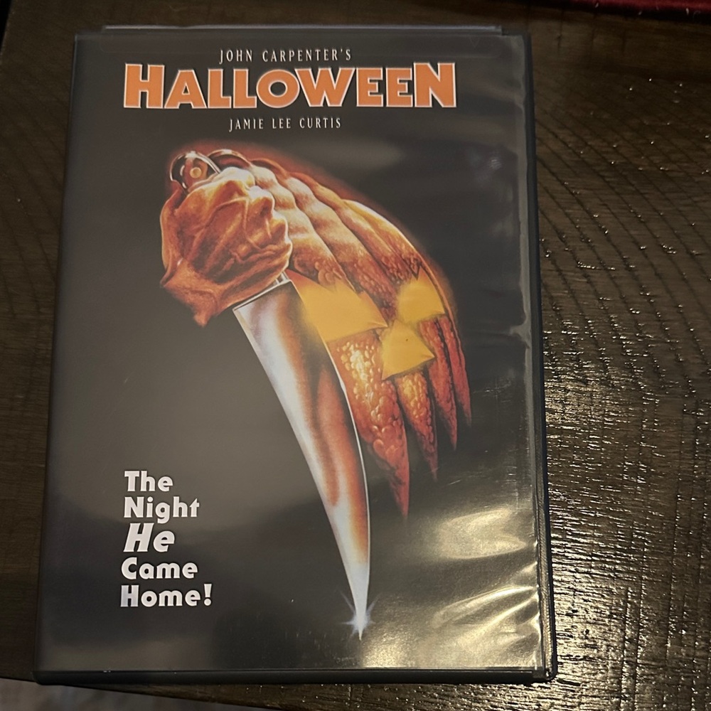 Halloween DVD with Iconic Cover Art